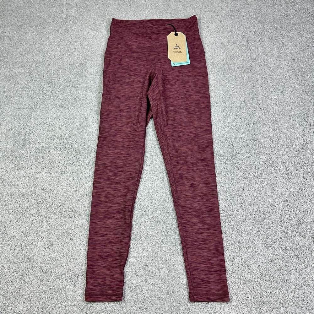 Prana Kimble 7/8 Leggings Womens XS Flannel Heather High Rise Yoga Soft Stretch